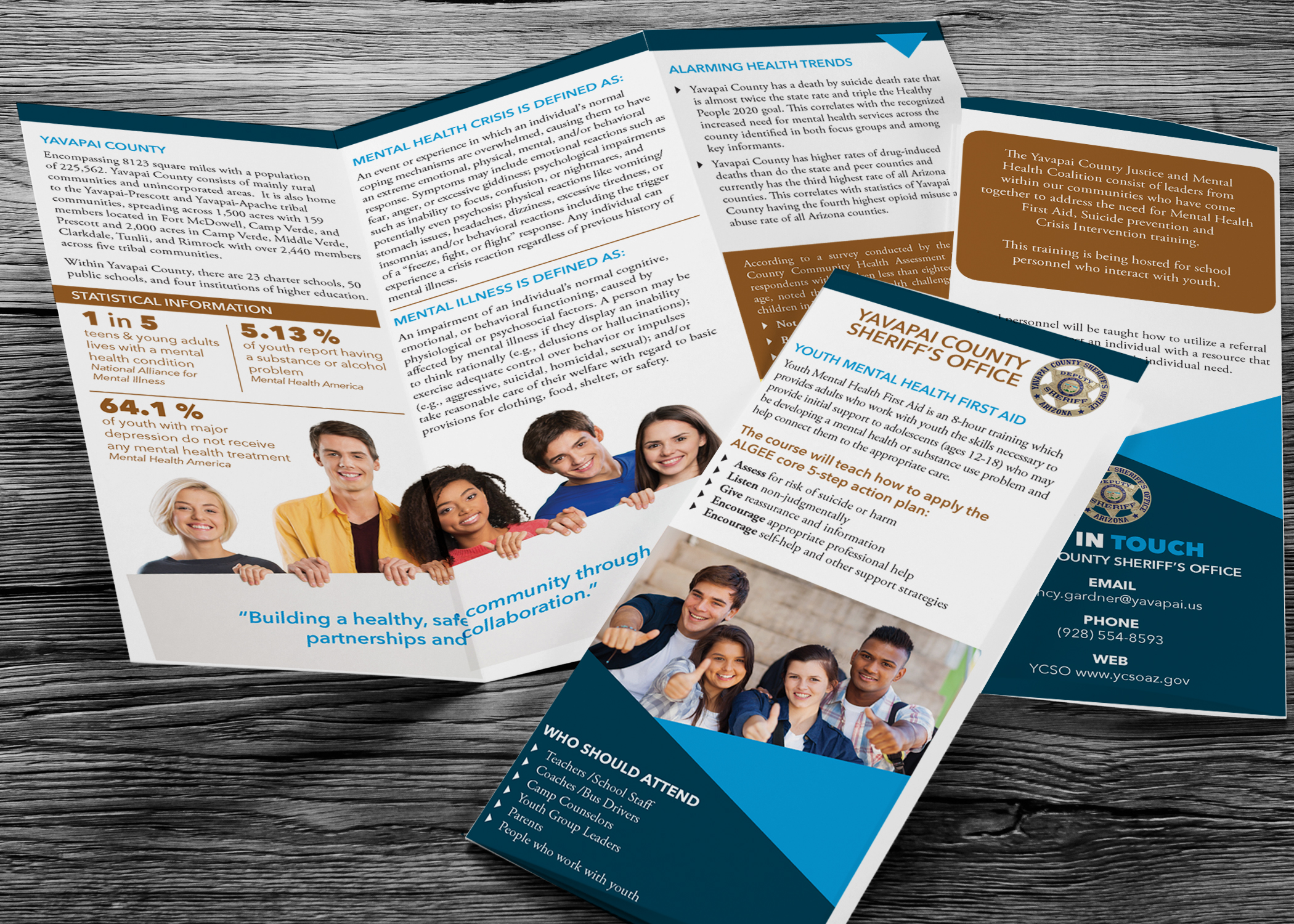 Yavapai Sheriff Office Brochure - Print & Design Service